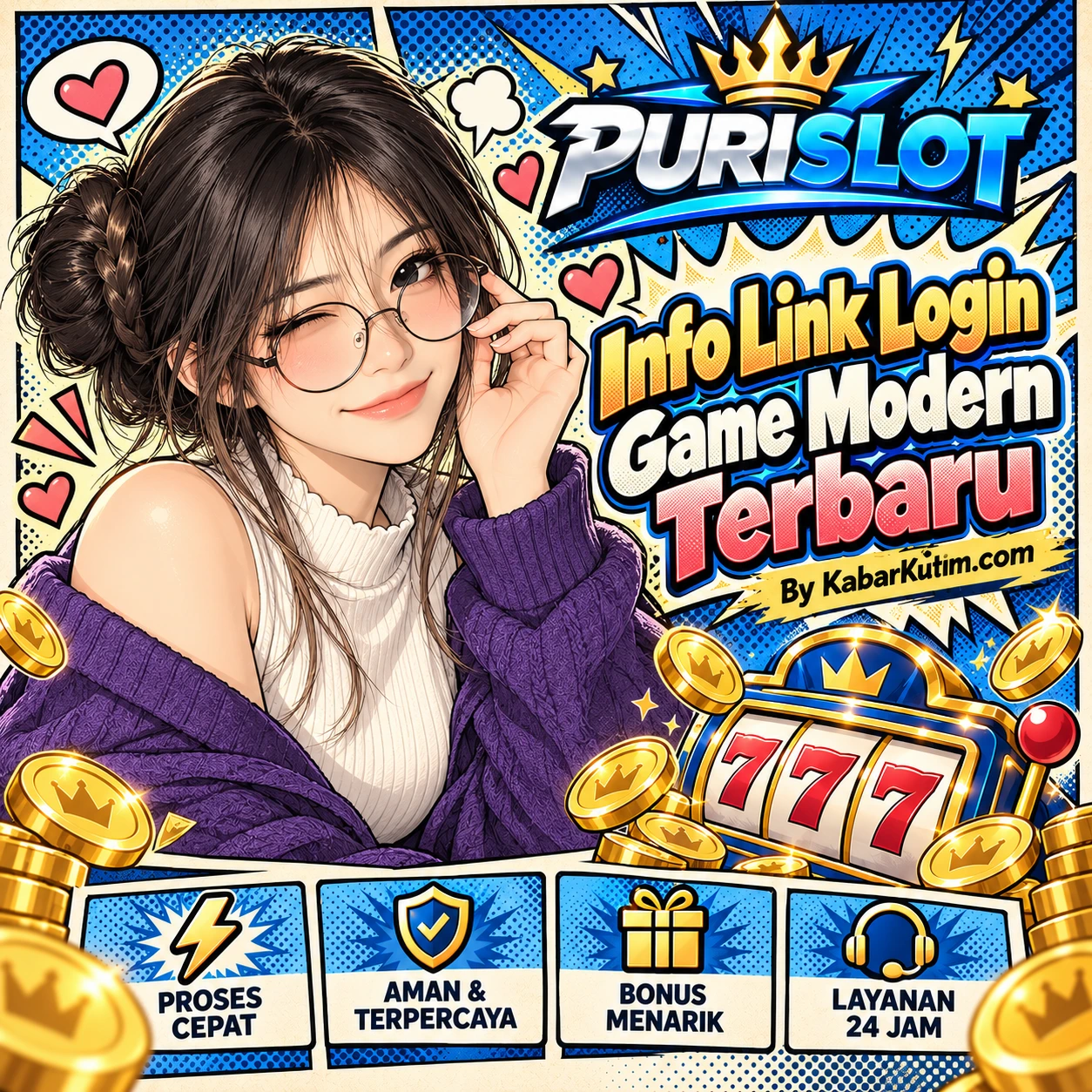 PURISLOT: Kabarkutim.com - Info Link Login Game Modern Terbaru